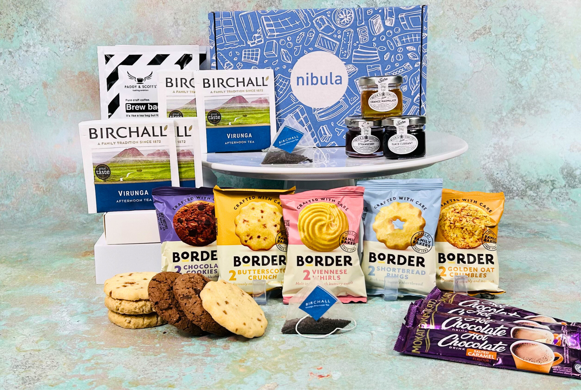 Luxury Afternoon Tea Hamper | Nibula - Twinings Tea, Border