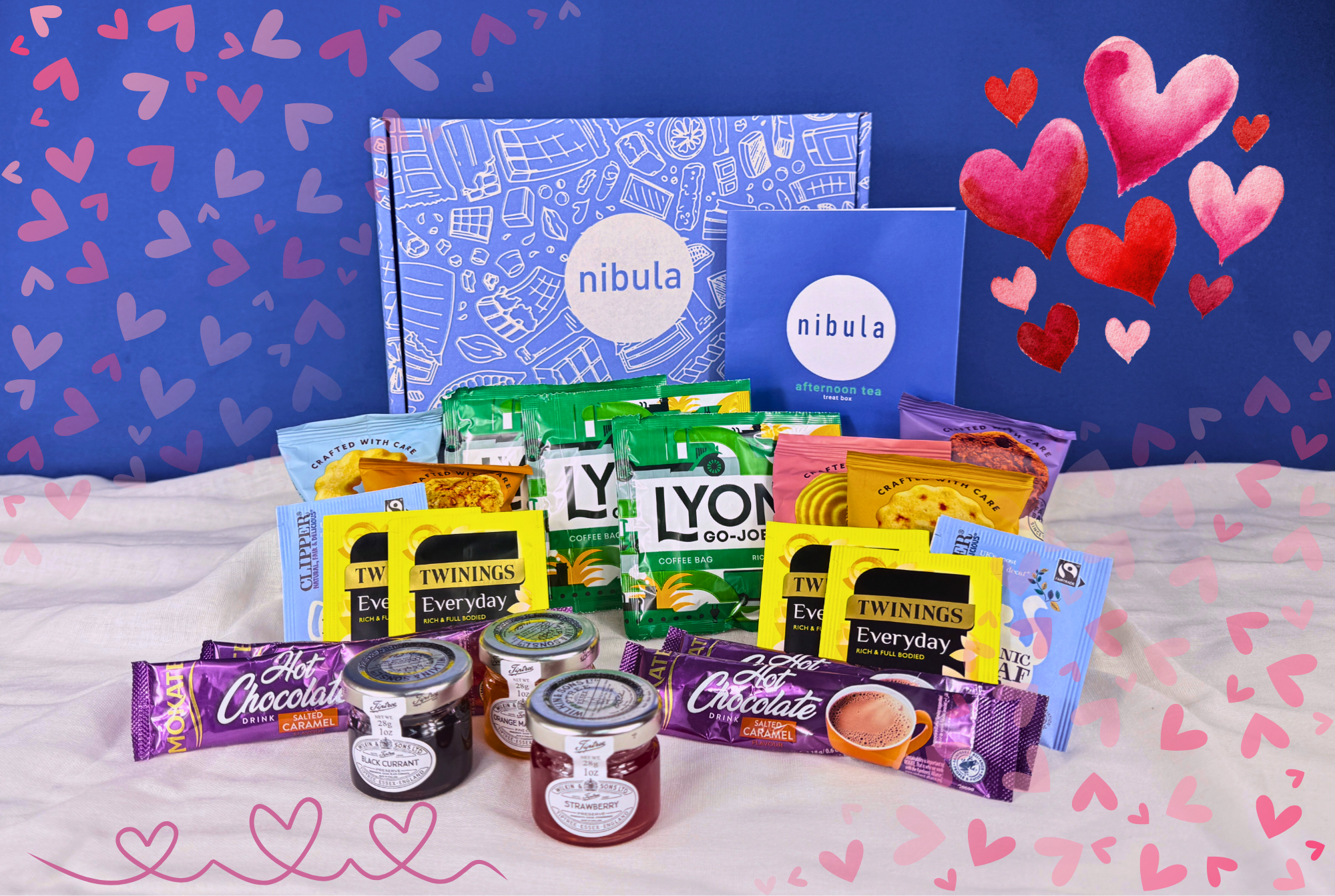 Afternoon Tea Valentines Hamper - nibula