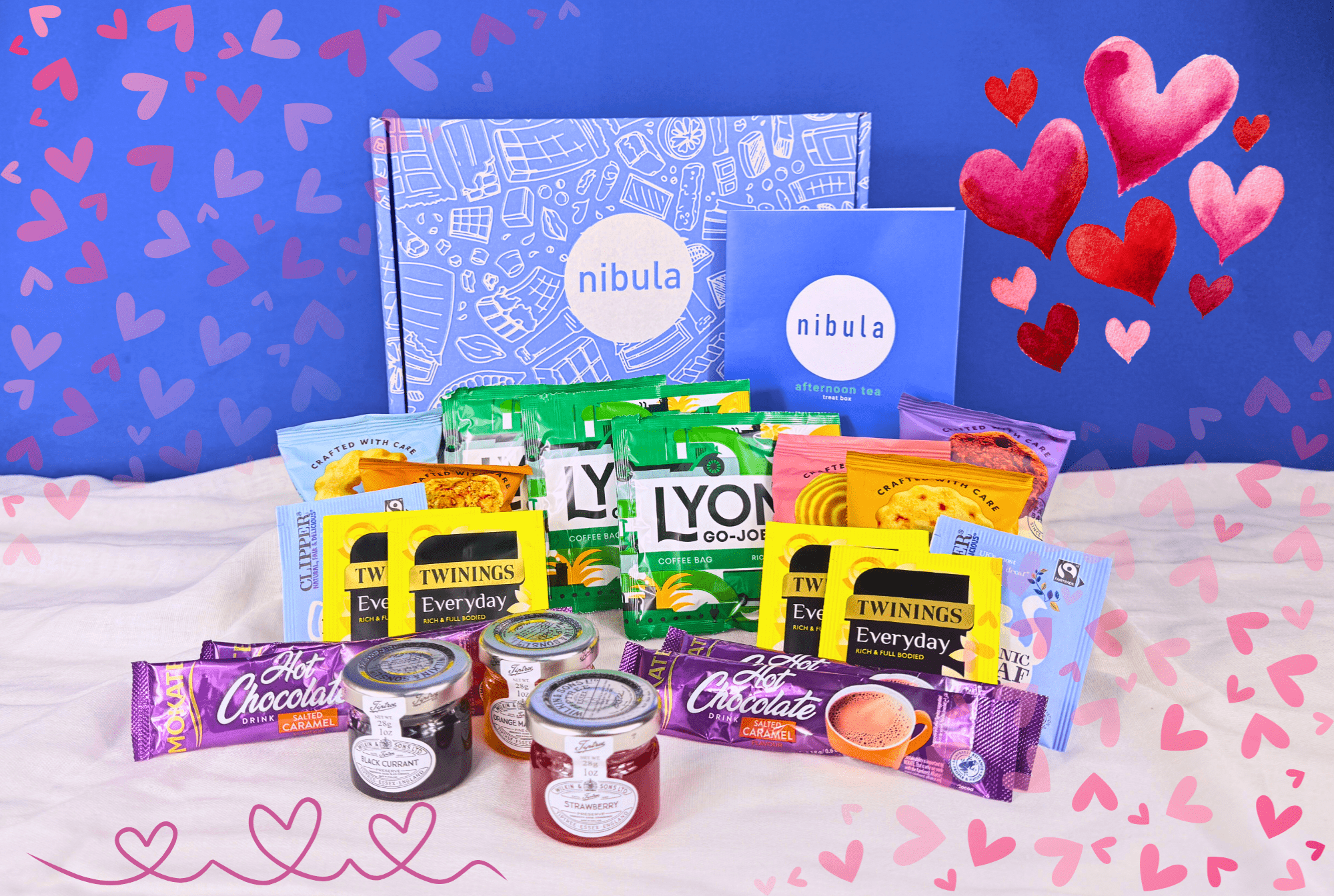 Afternoon Tea Valentines Hamper - nibula