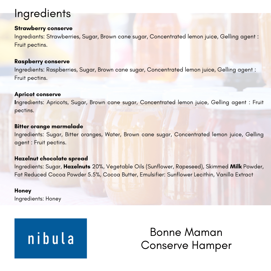 Bonne Maman Jam Hamper - nibula