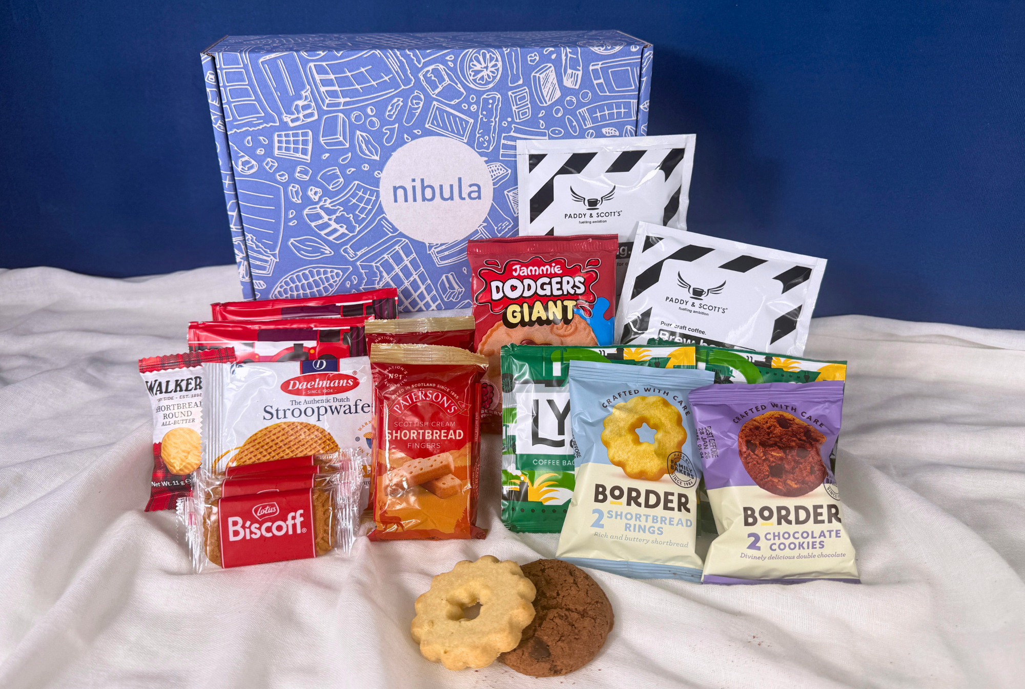 Coffee and Biscuits Gift Hamper - nibula