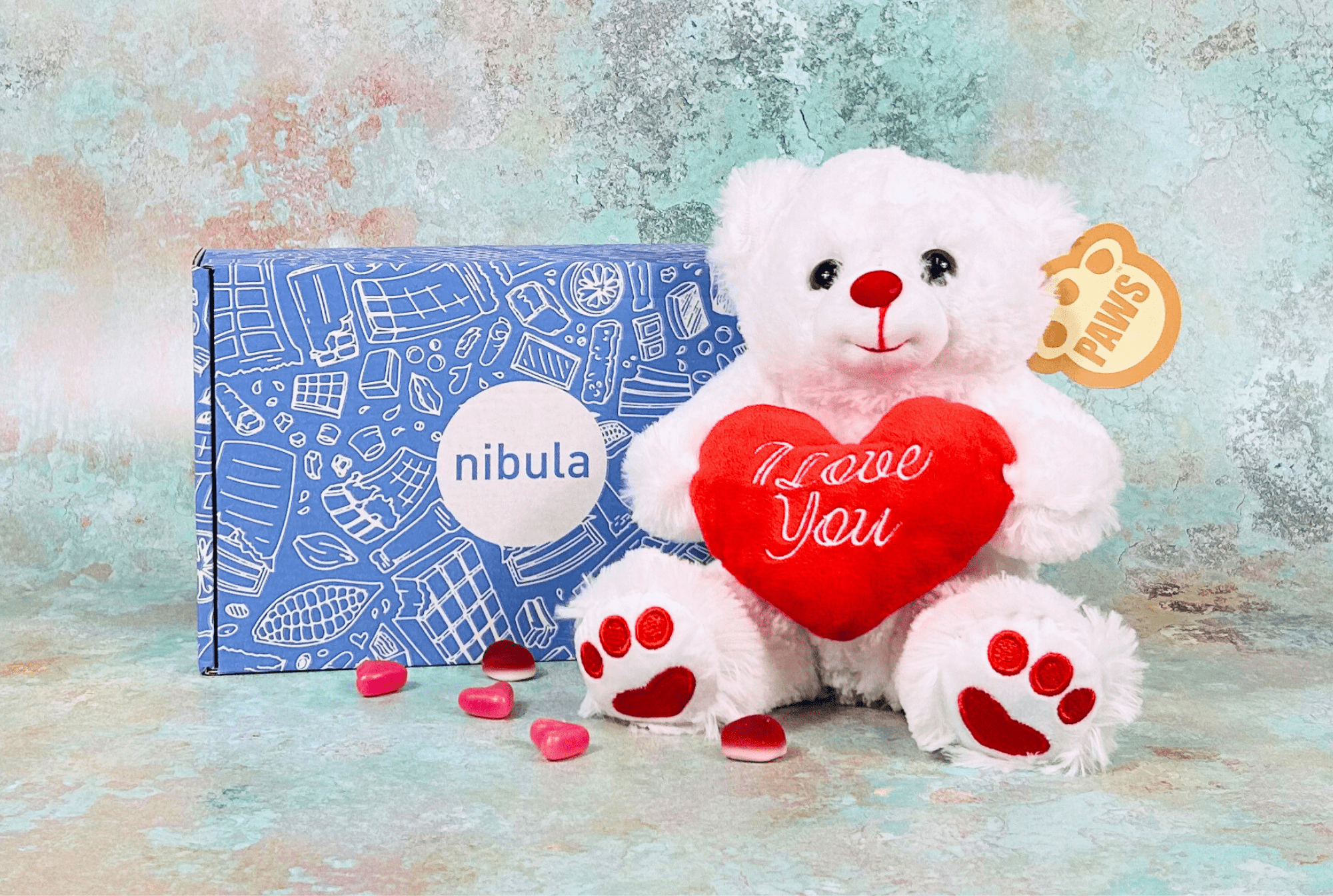 "I Love You" Paws Plushie Toy - nibula