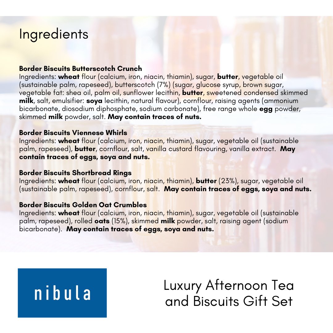 Luxury Afternoon Tea Hamper - nibula