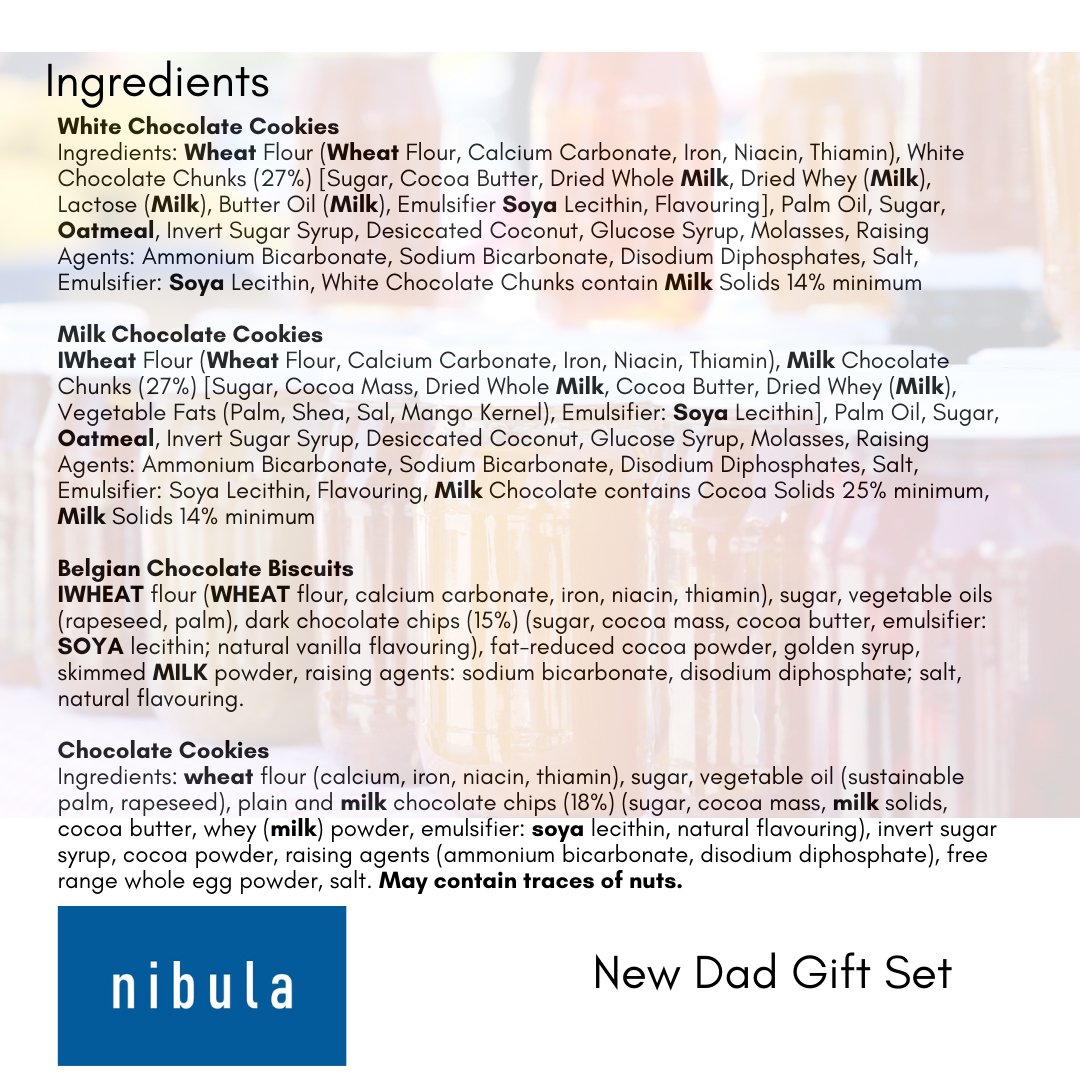 New Dad Survival Gift Hamper - nibula