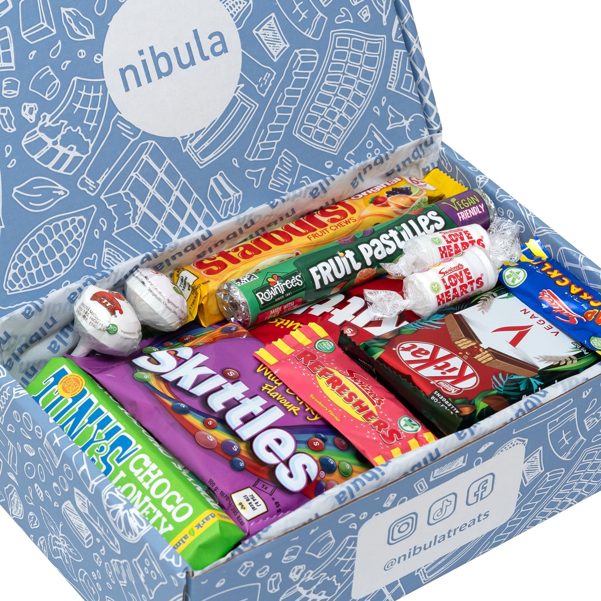 Vegan Sweet Treat Gift Hamper - nibula