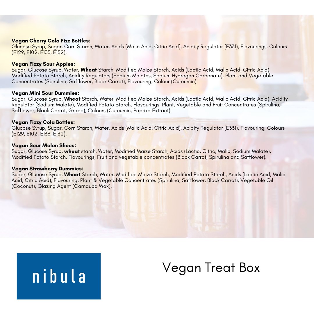 Vegan Sweet Treat Gift Hamper - nibula