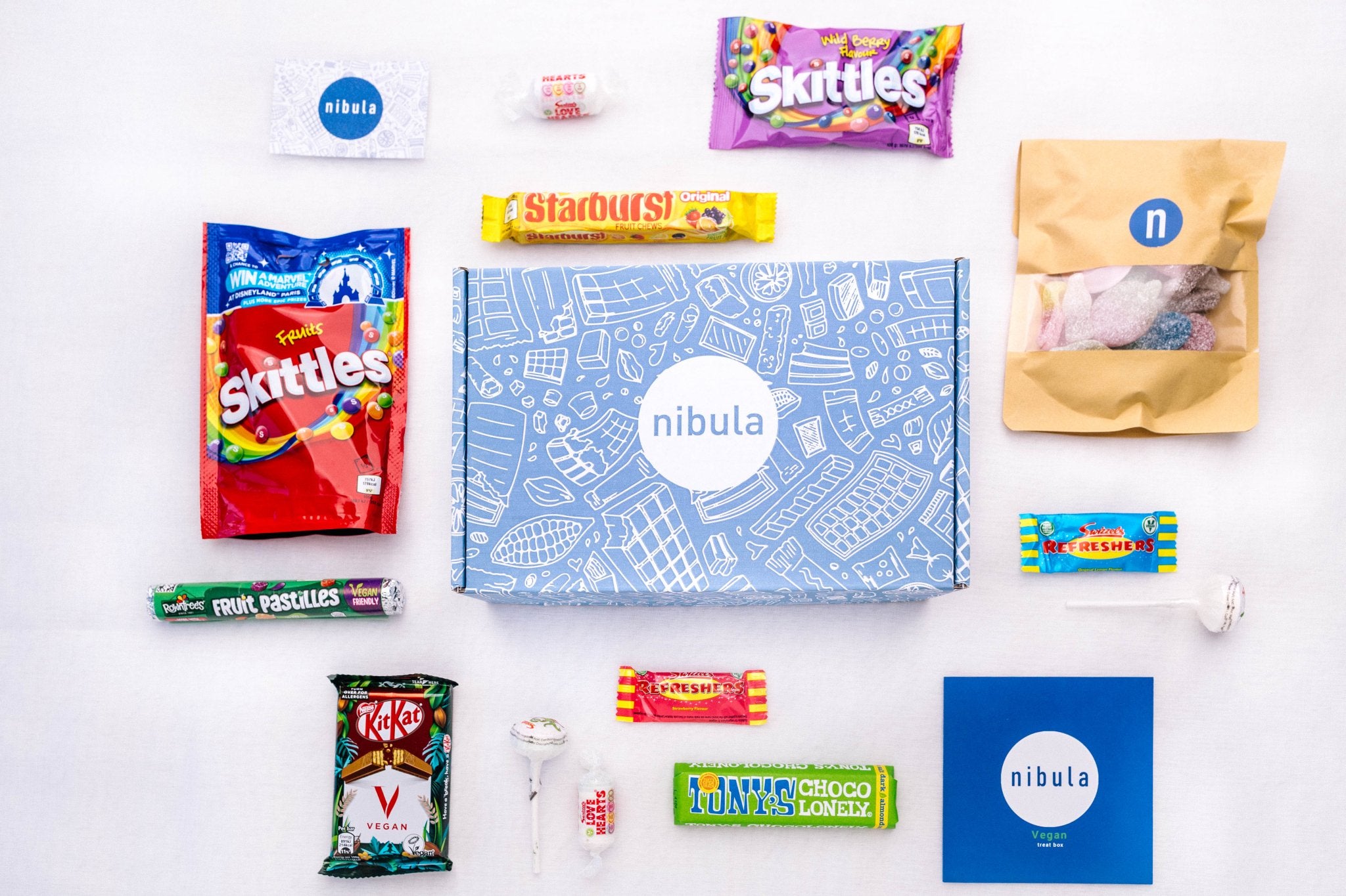 Vegan Sweet Treat Gift Hamper - nibula