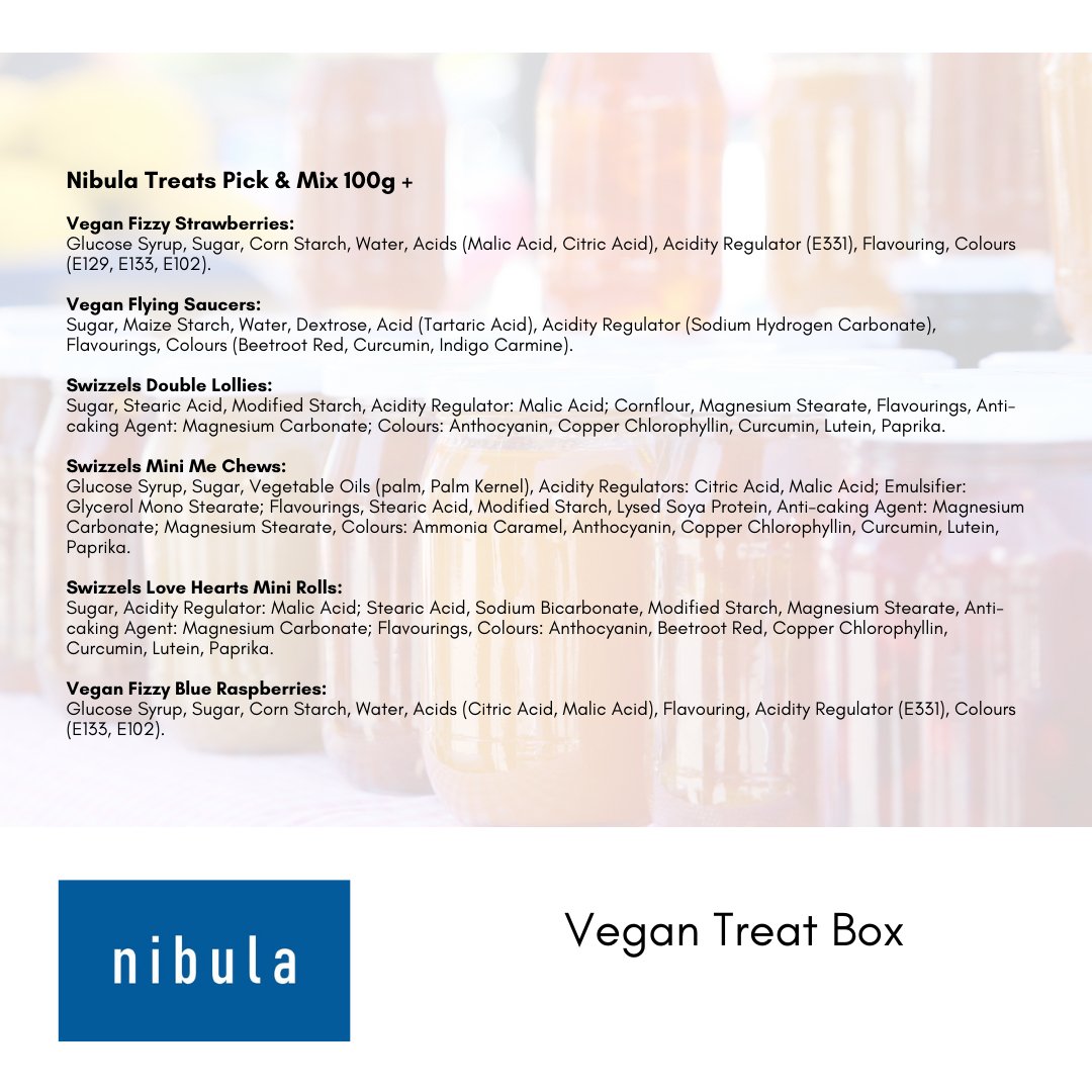 Vegan Sweet Treat Gift Hamper - nibula
