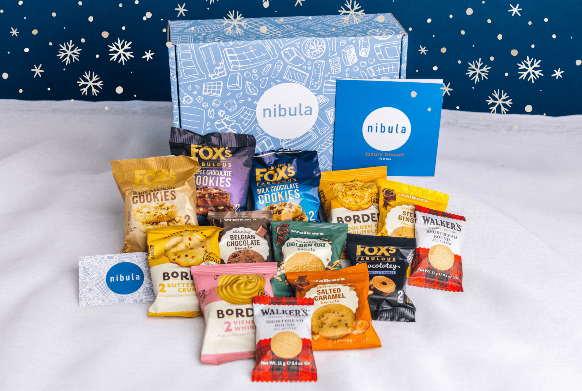 Christmas Luxury Biscuits Gift Hamper - nibula