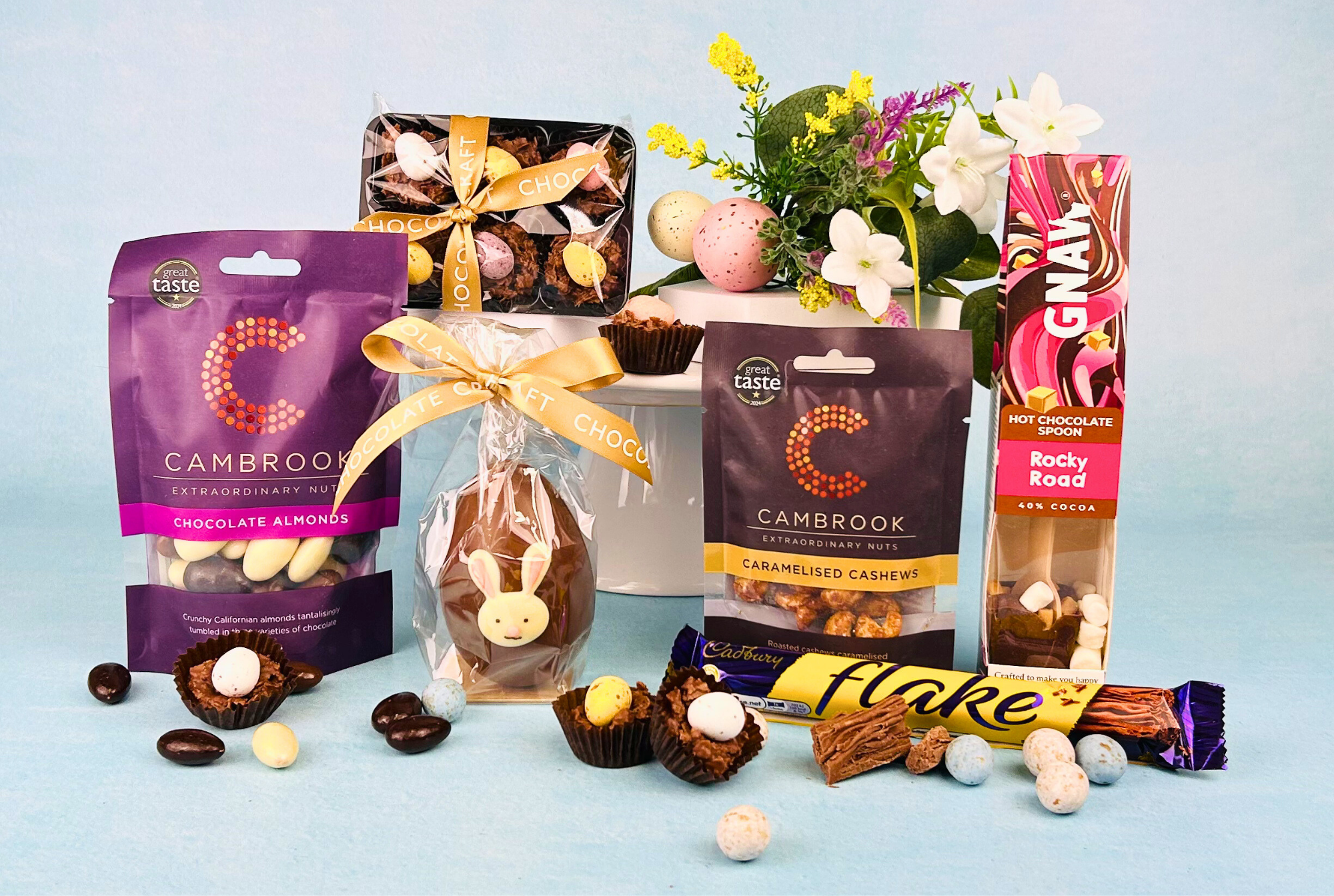 Easter Indulgence Chocolate Hamper - nibula