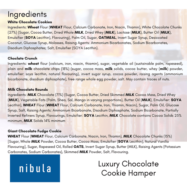 Luxury Biscuits and Cookies Gift Hamper - nibula