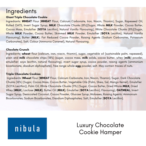 Luxury Biscuits and Cookies Gift Hamper - nibula