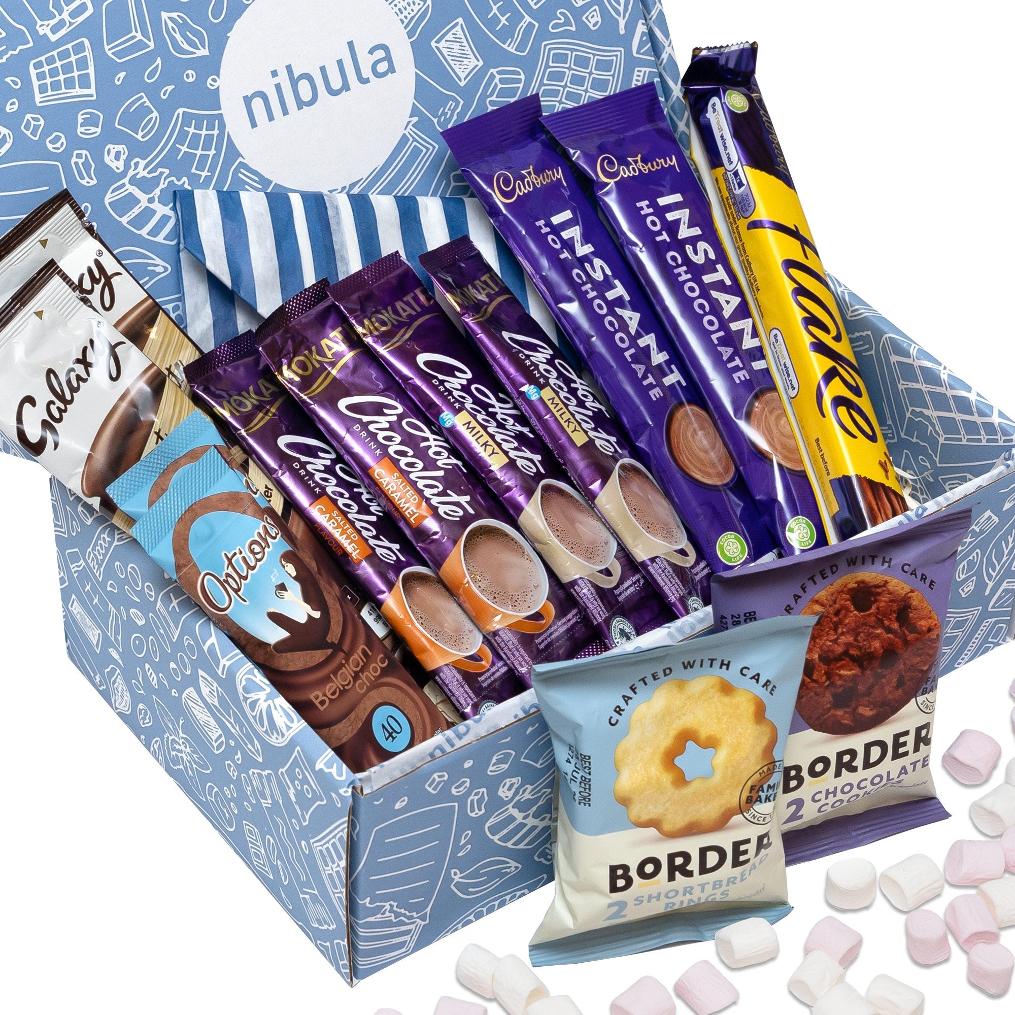 Luxury Hot Chocolate and Marshmallow - nibula