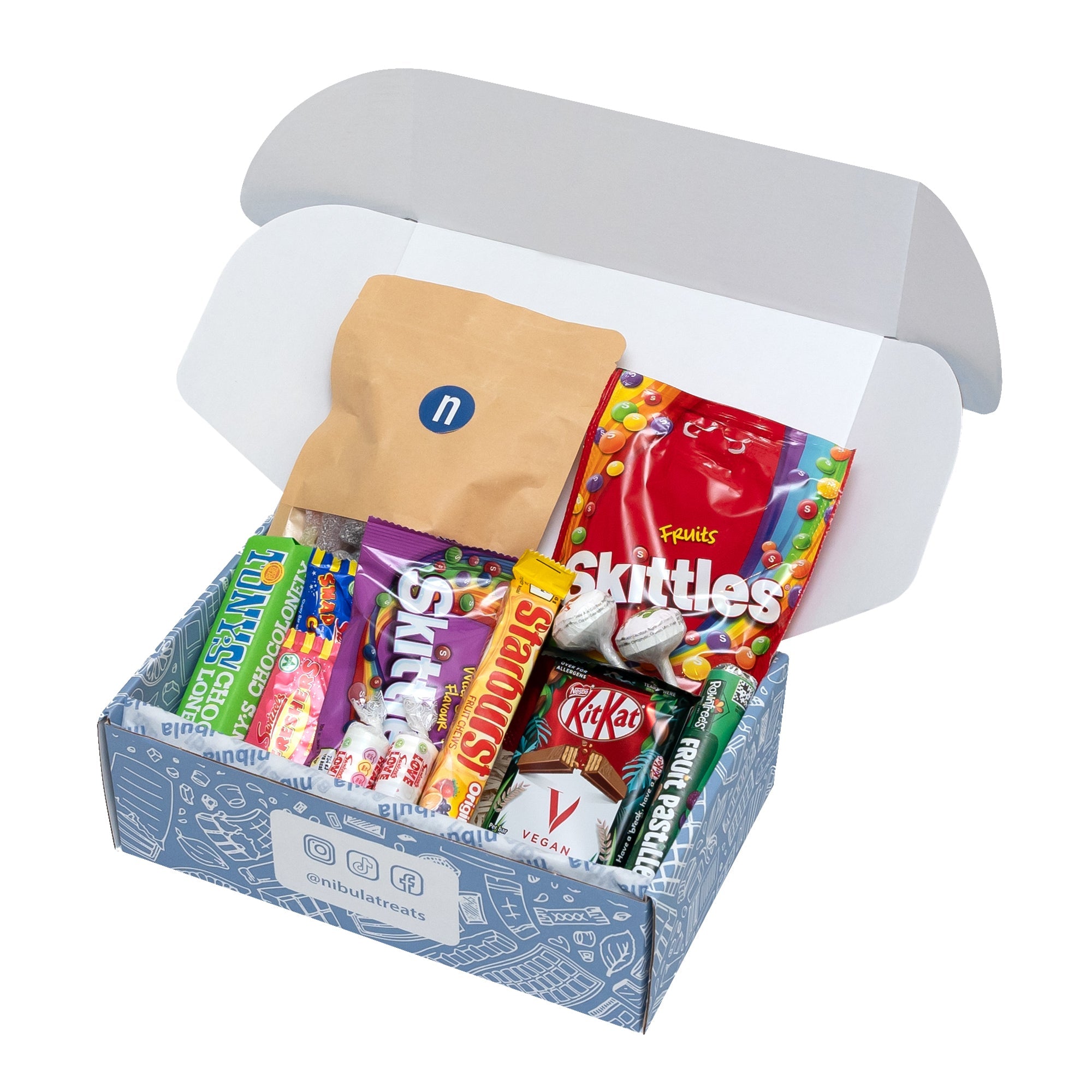 Vegan Sweet Treat Gift Hamper - nibula